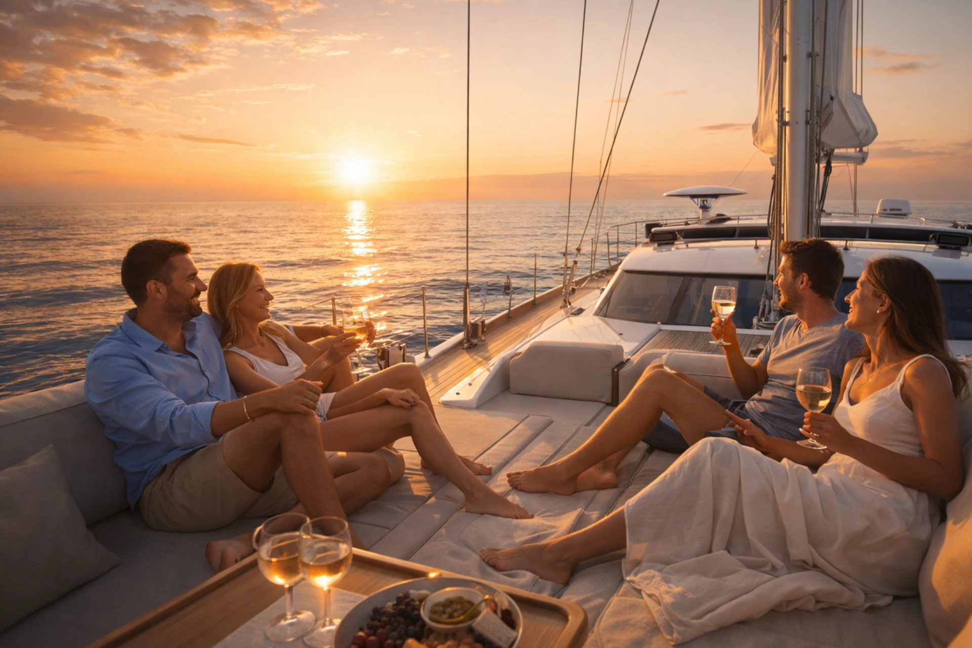 About 1 Sunset on deck