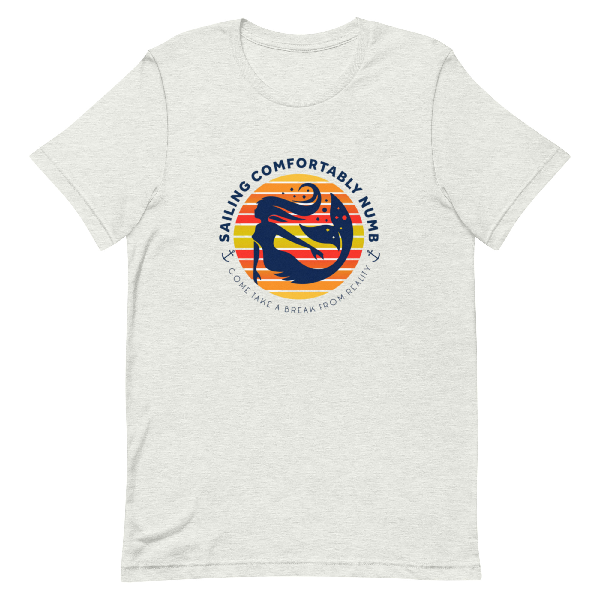 Unisex t-shirt 3 casual everyday classic tee worn by model