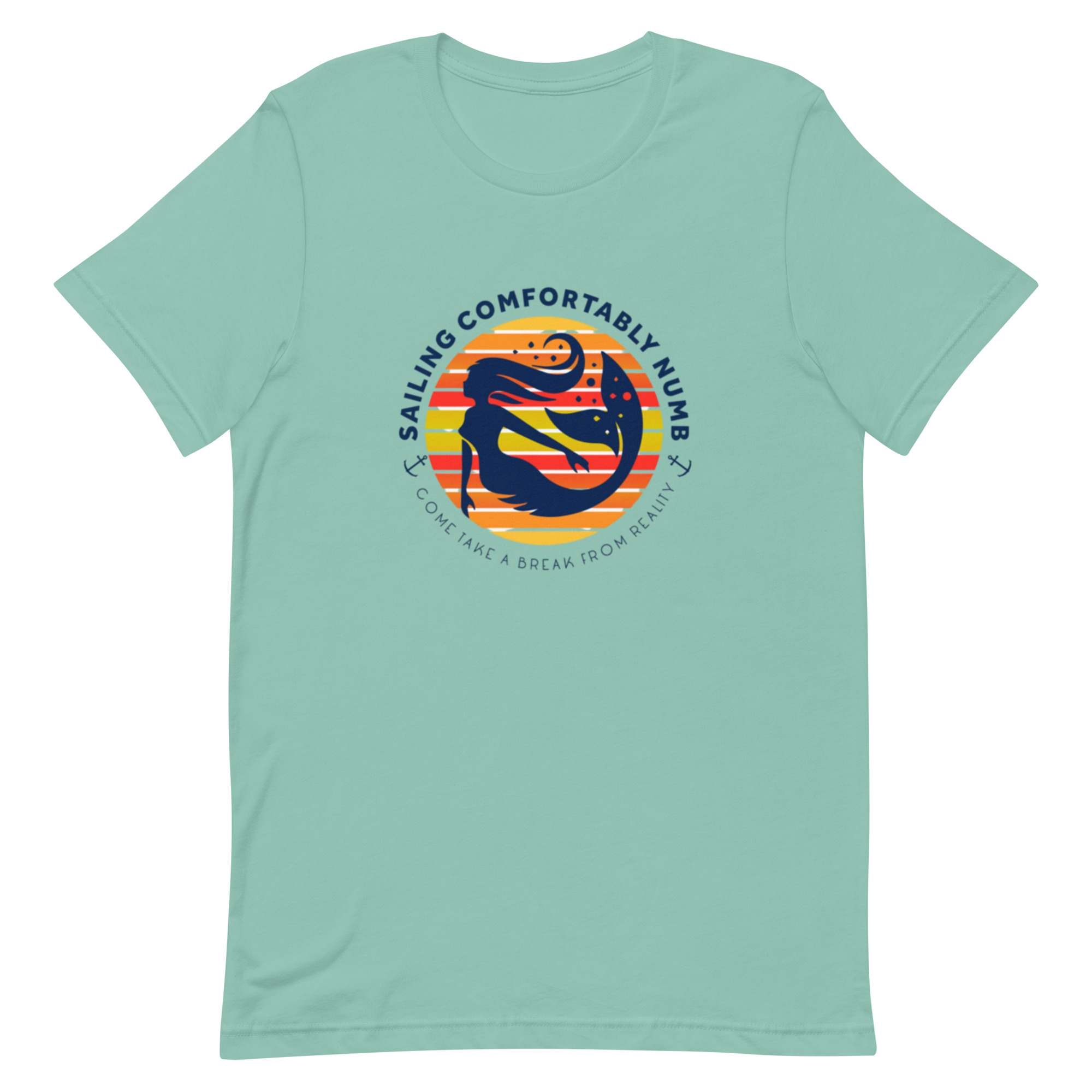 Unisex t-shirt 16 casual everyday classic tee worn by model