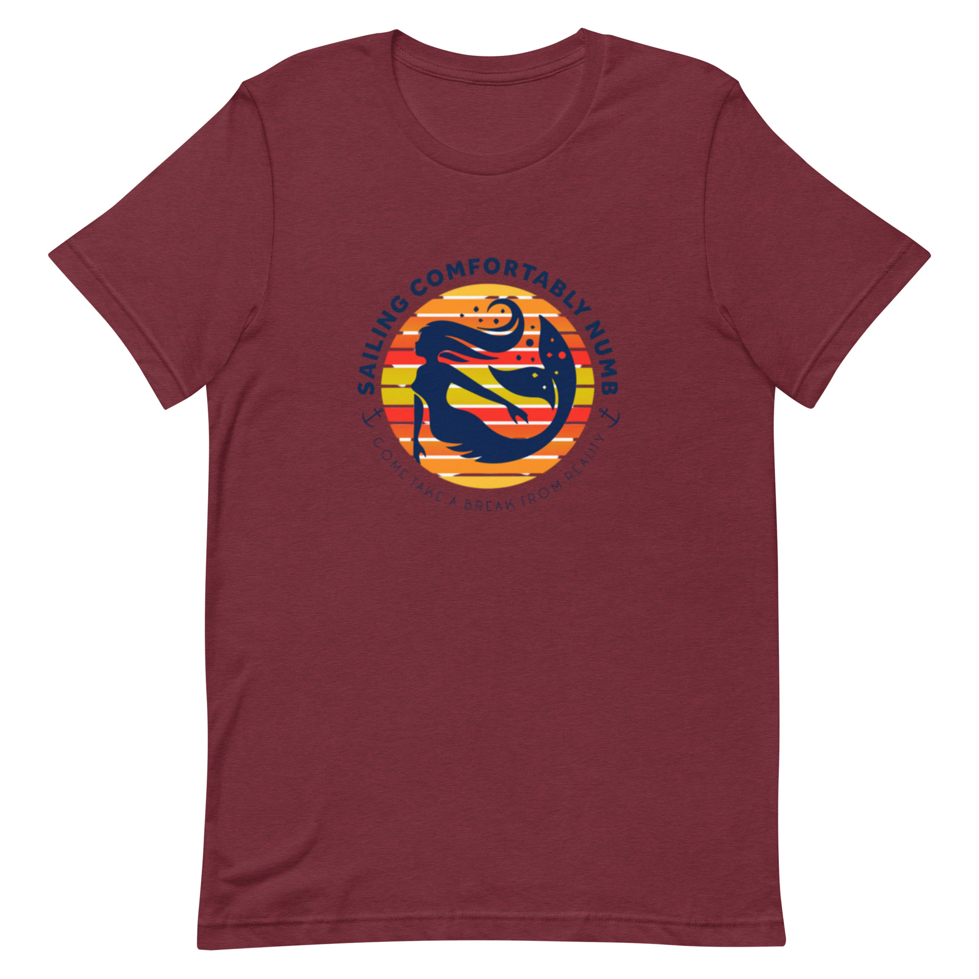 Unisex t-shirt 20 Comfortably Numb classic cotton t-shirt front view