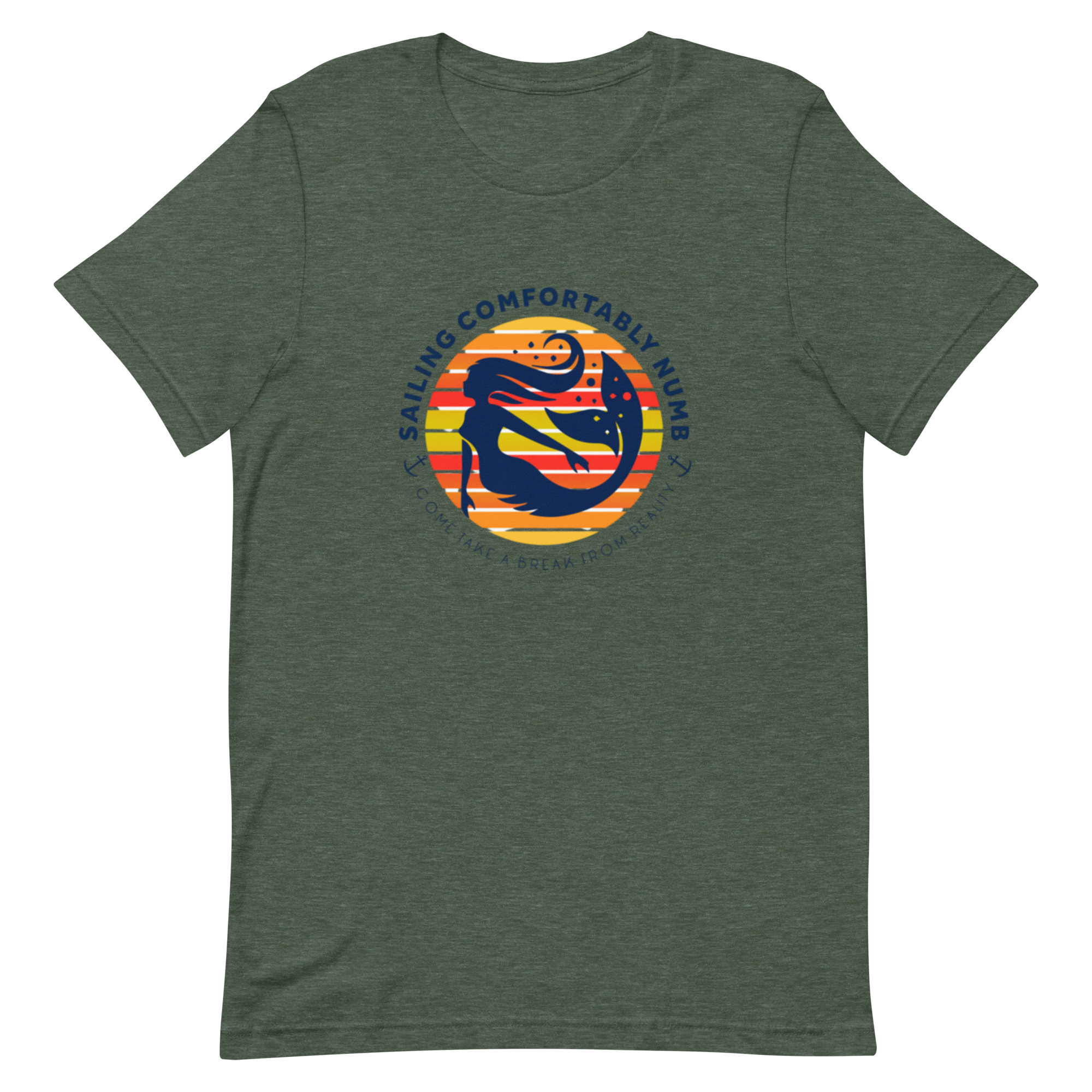 Unisex t-shirt 24 Comfortably Numb classic cotton t-shirt front view