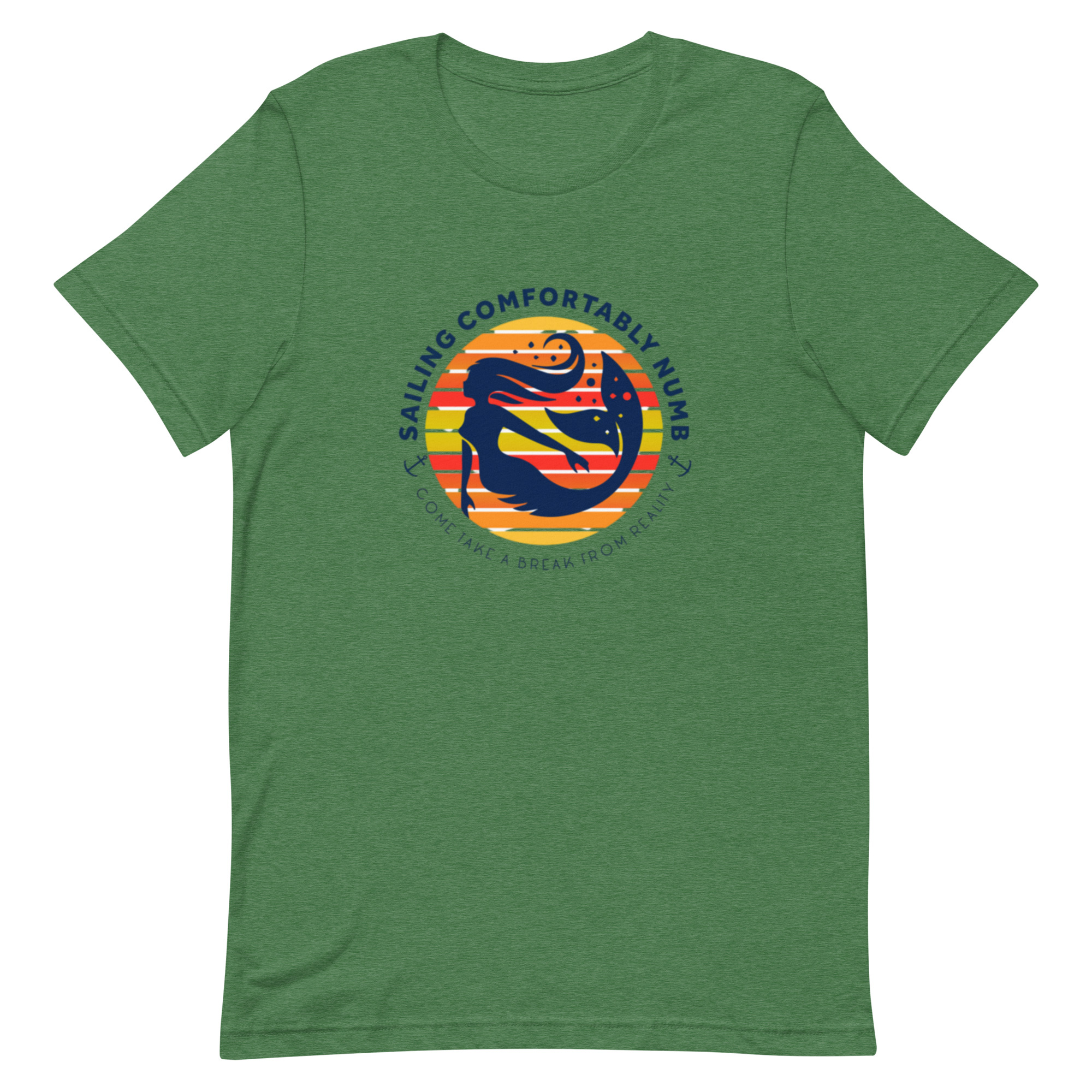 Unisex t-shirt 97 Comfortably Numb classic cotton t-shirt front view