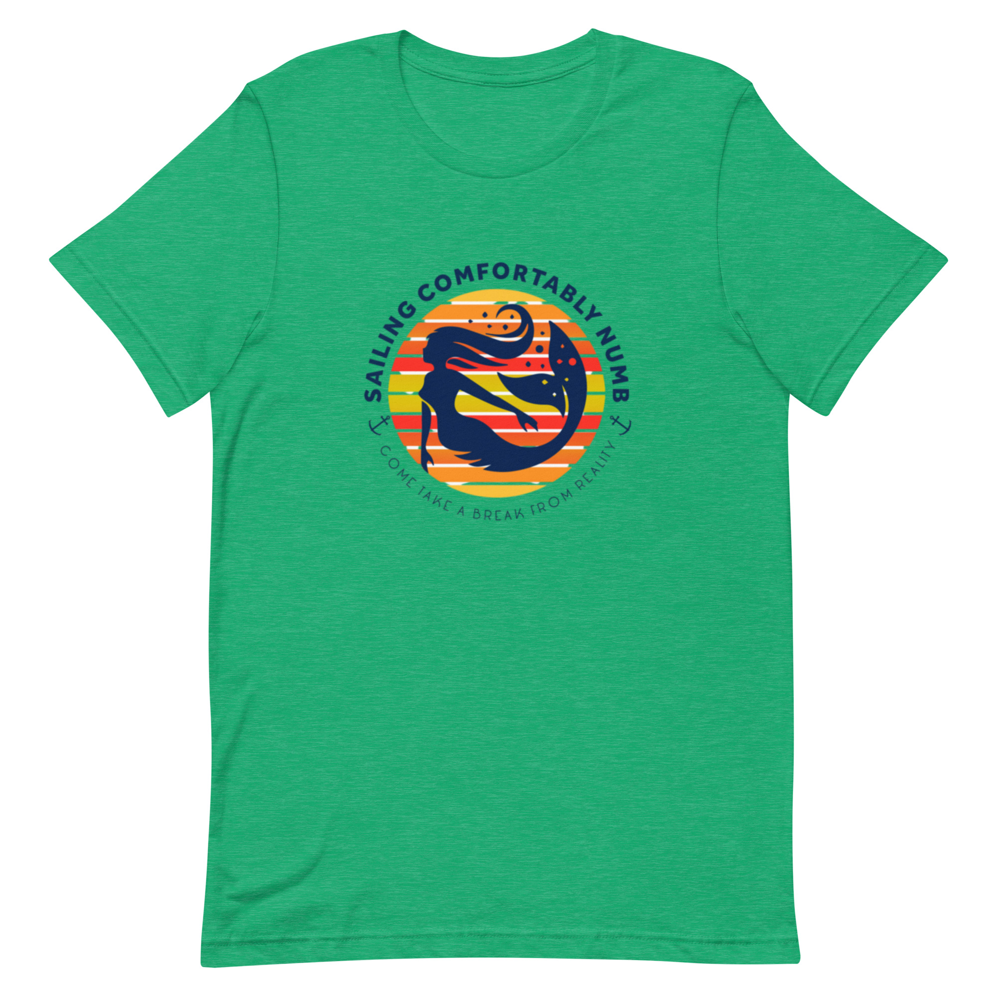 Unisex t-shirt 25 Comfortably Numb classic cotton t-shirt front view