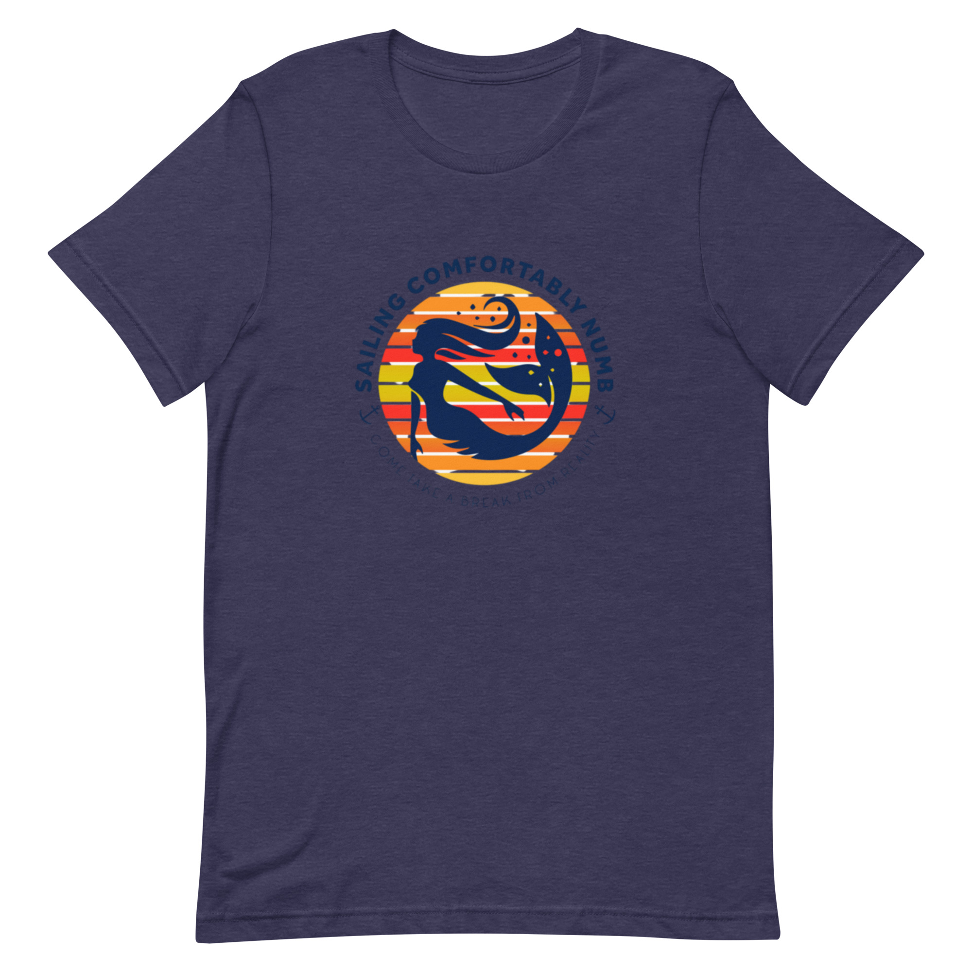 Unisex t-shirt 27 Comfortably Numb classic cotton t-shirt front view