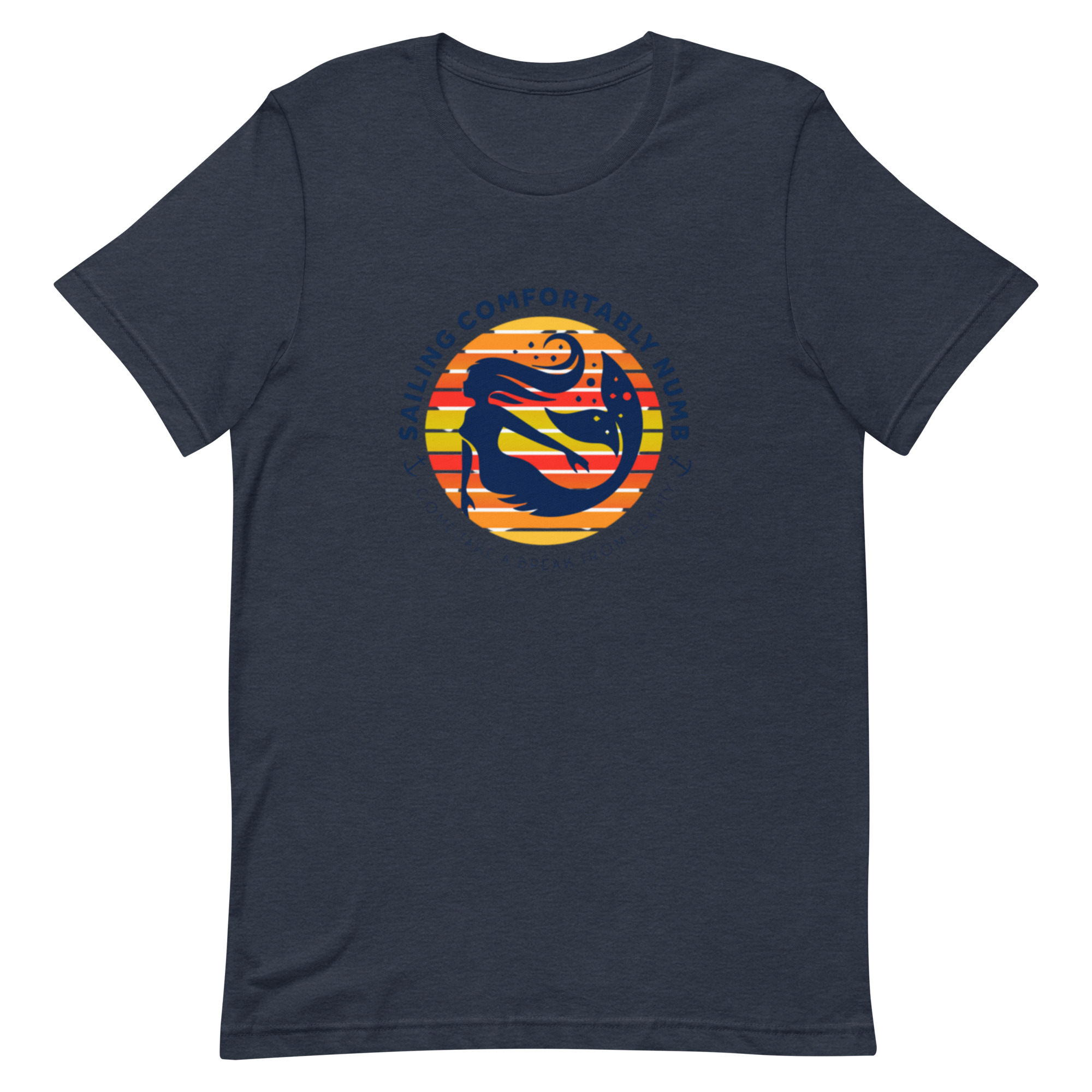 Unisex t-shirt 29 Comfortably Numb classic cotton t-shirt front view