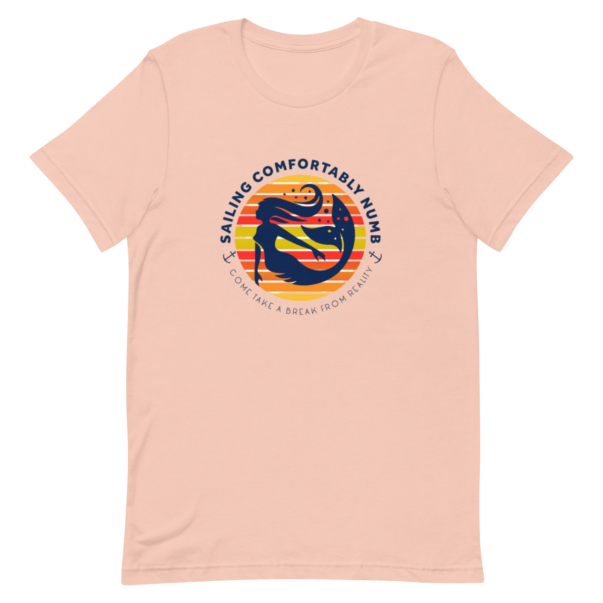 Unisex t-shirt 32 Comfortably Numb classic cotton t-shirt front view