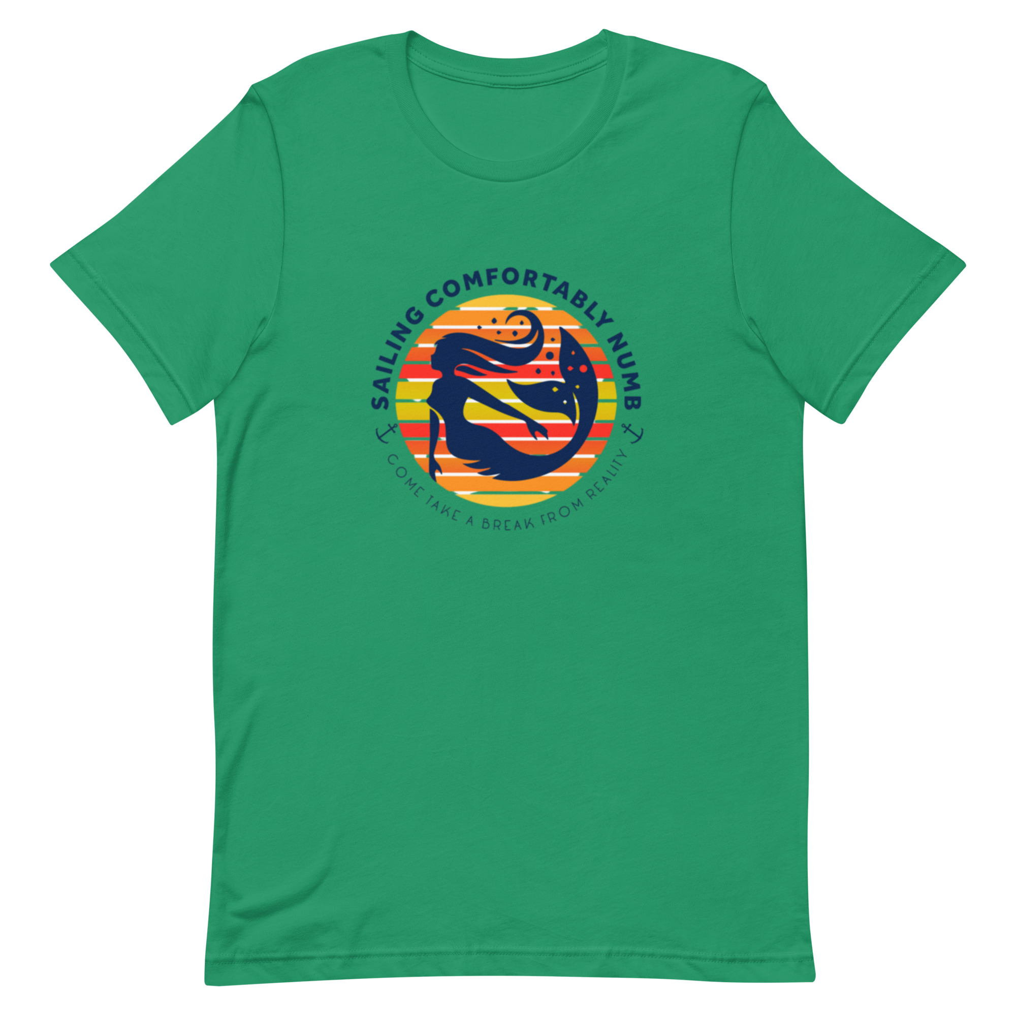 Unisex t-shirt 43 Comfortably Numb classic cotton t-shirt front view