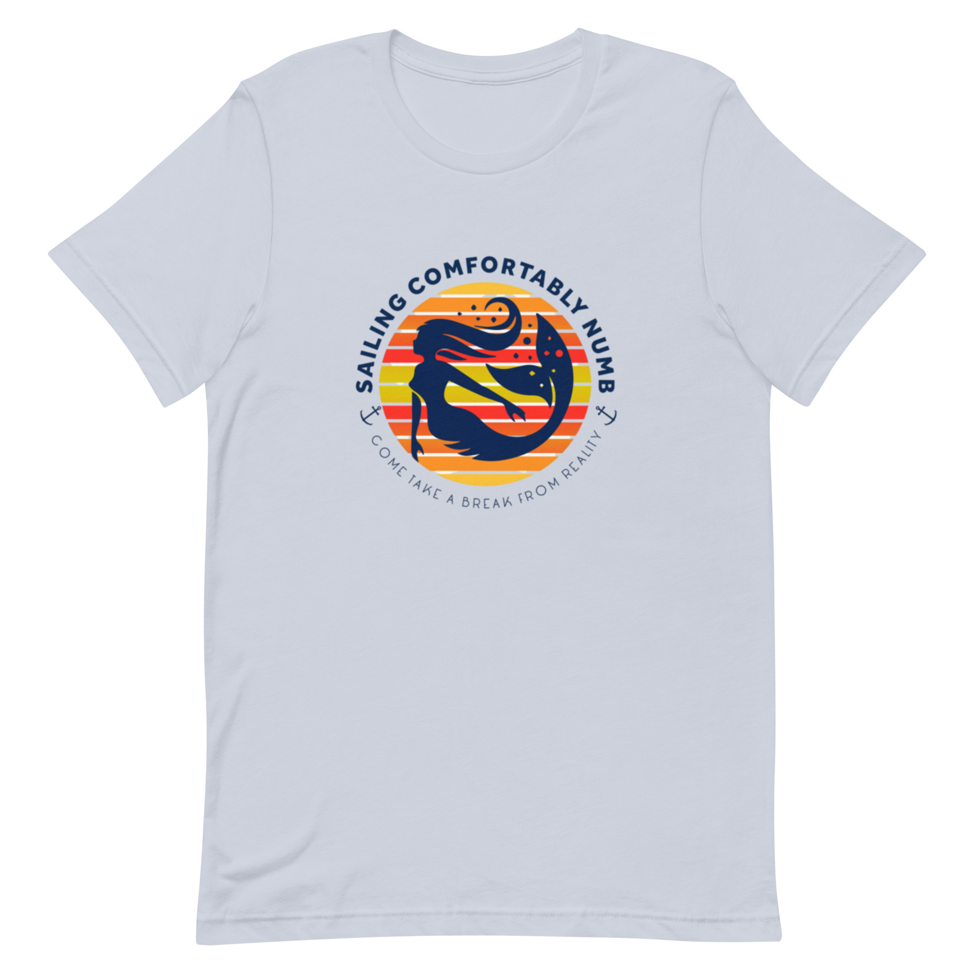 Unisex t-shirt 46 Comfortably Numb classic cotton t-shirt front view