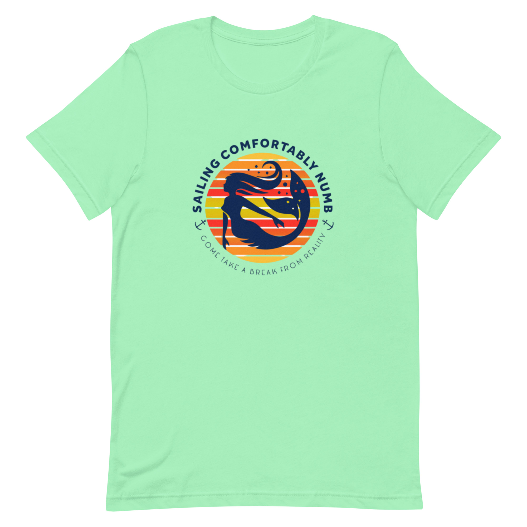 Unisex t-shirt 88 Comfortably Numb classic cotton t-shirt front view