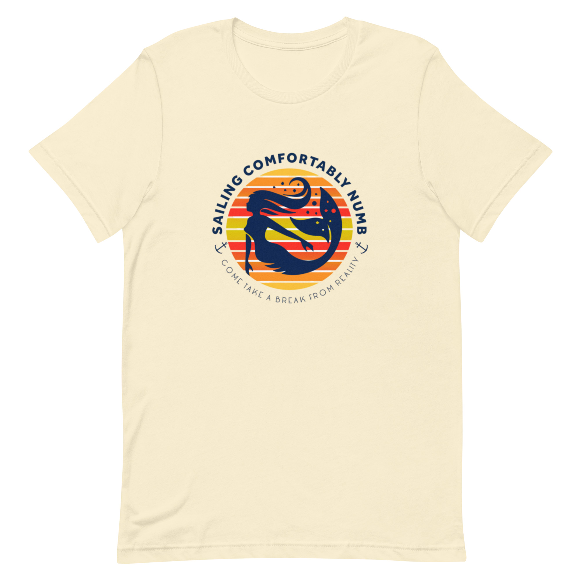 Unisex t-shirt 52 Comfortably Numb classic cotton t-shirt front view