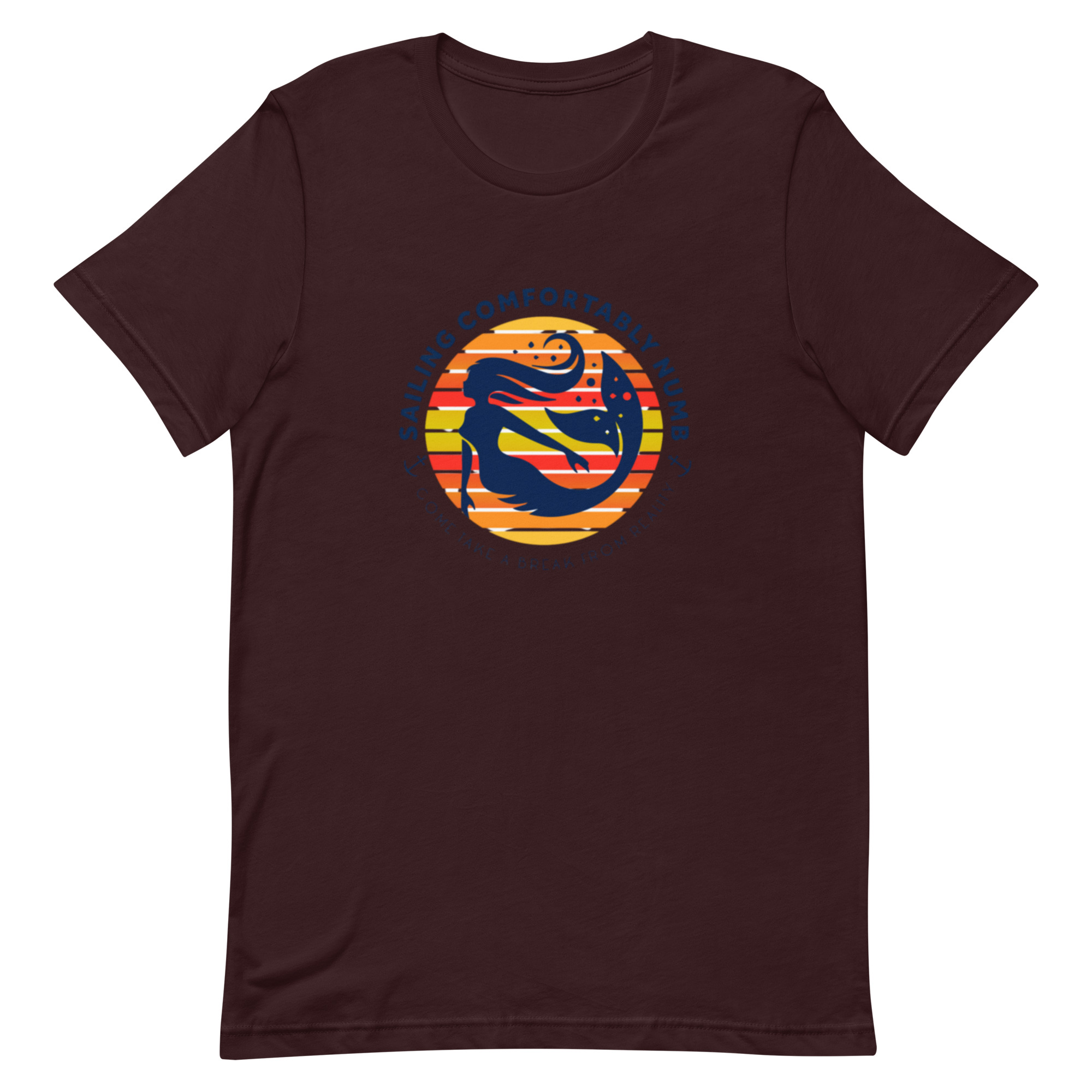 Unisex t-shirt 57 Comfortably Numb classic cotton t-shirt front view