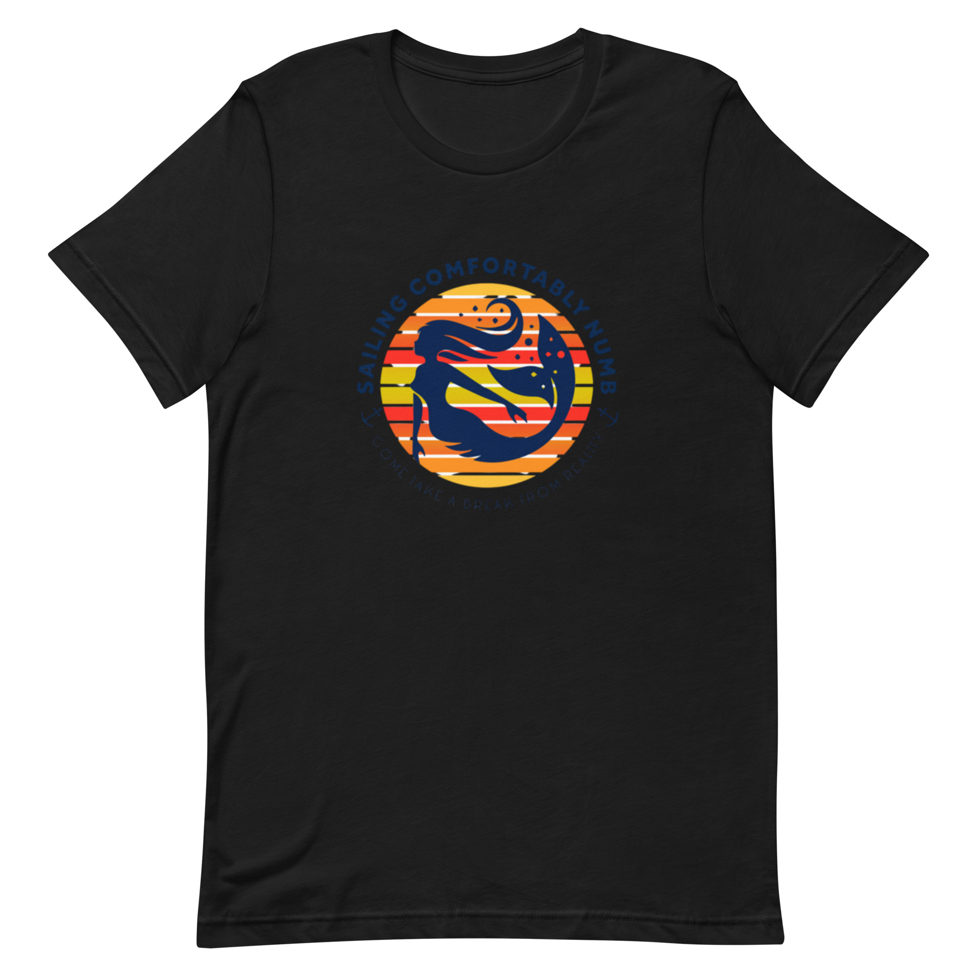 Unisex t-shirt 85 Comfortably Numb classic cotton t-shirt front view