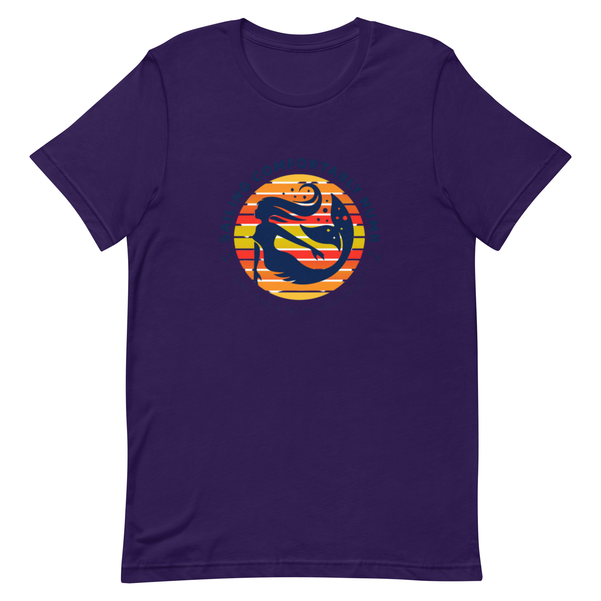 Unisex t-shirt 78 Comfortably Numb classic cotton t-shirt front view