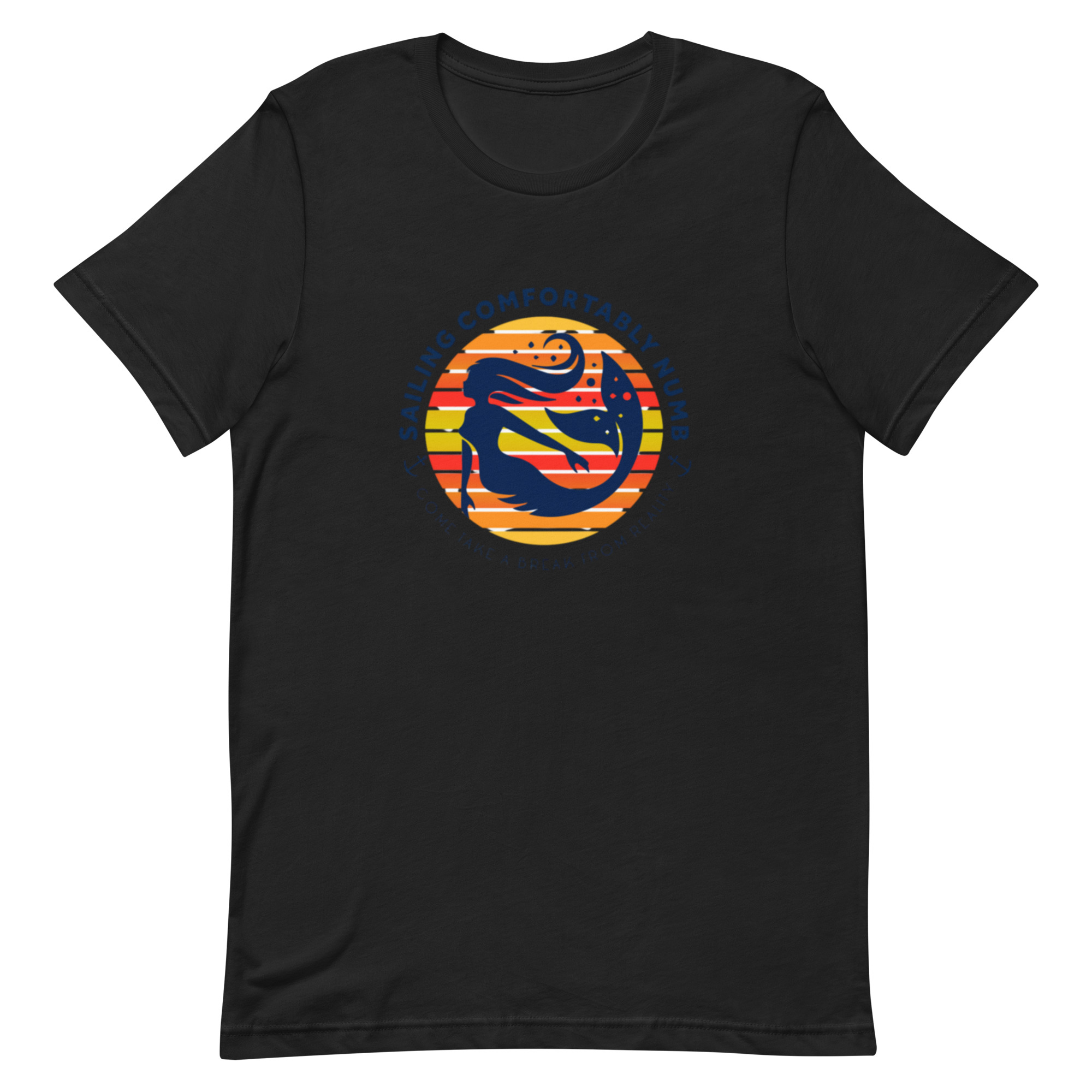 Unisex t-shirt 82 Comfortably Numb classic cotton t-shirt front view